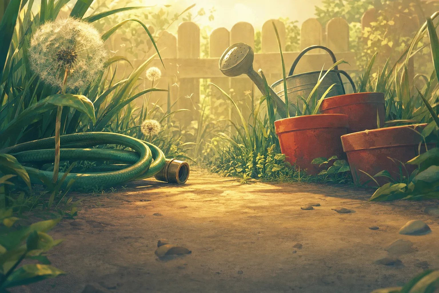 The Back Garden — TINY HEROES